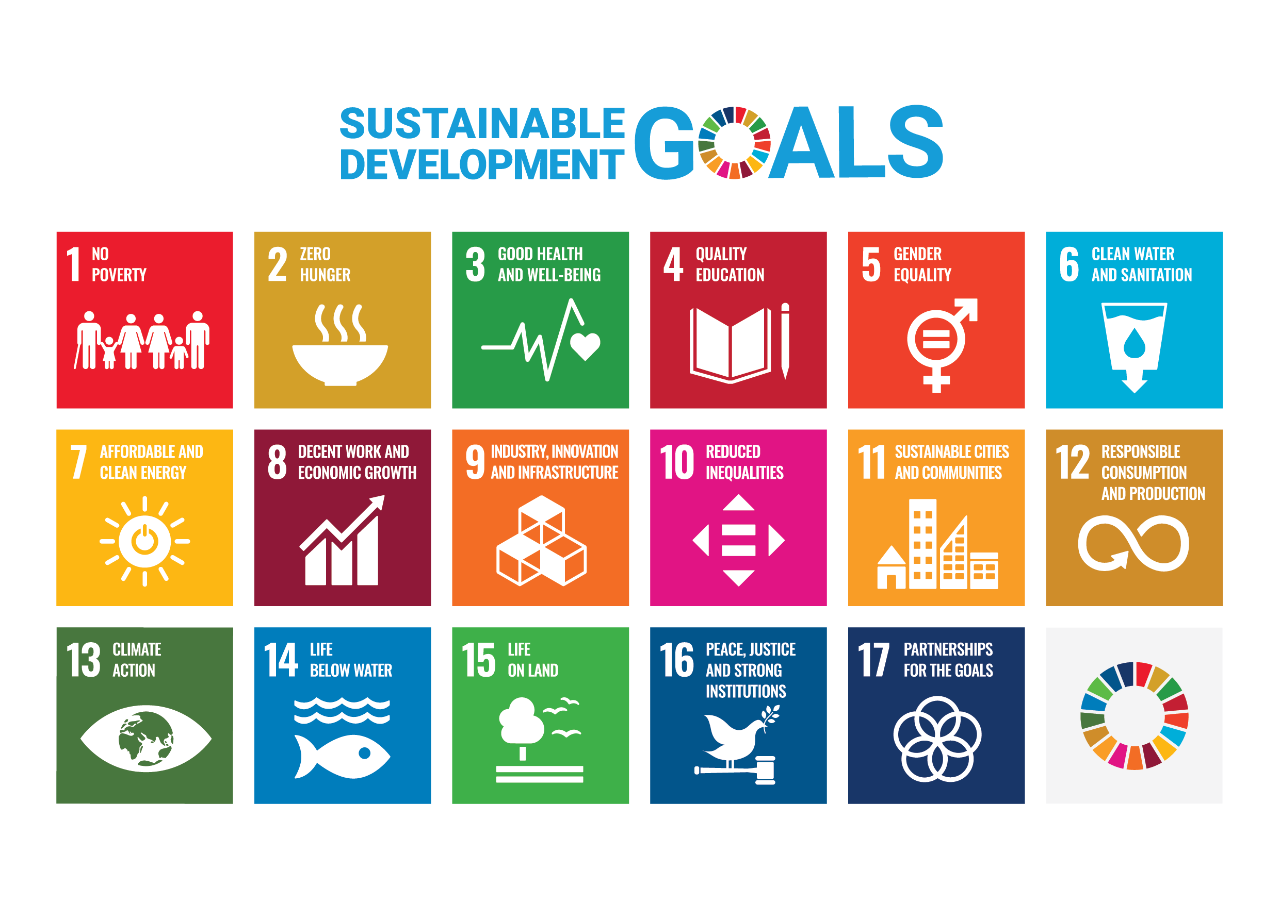 The 17 United Nations Sustainable Developmeent Goals