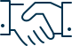 Shaking hands icon