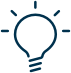 Light bulb icon