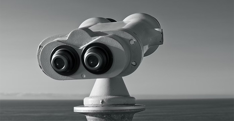 Image of a pair of spotting scopes