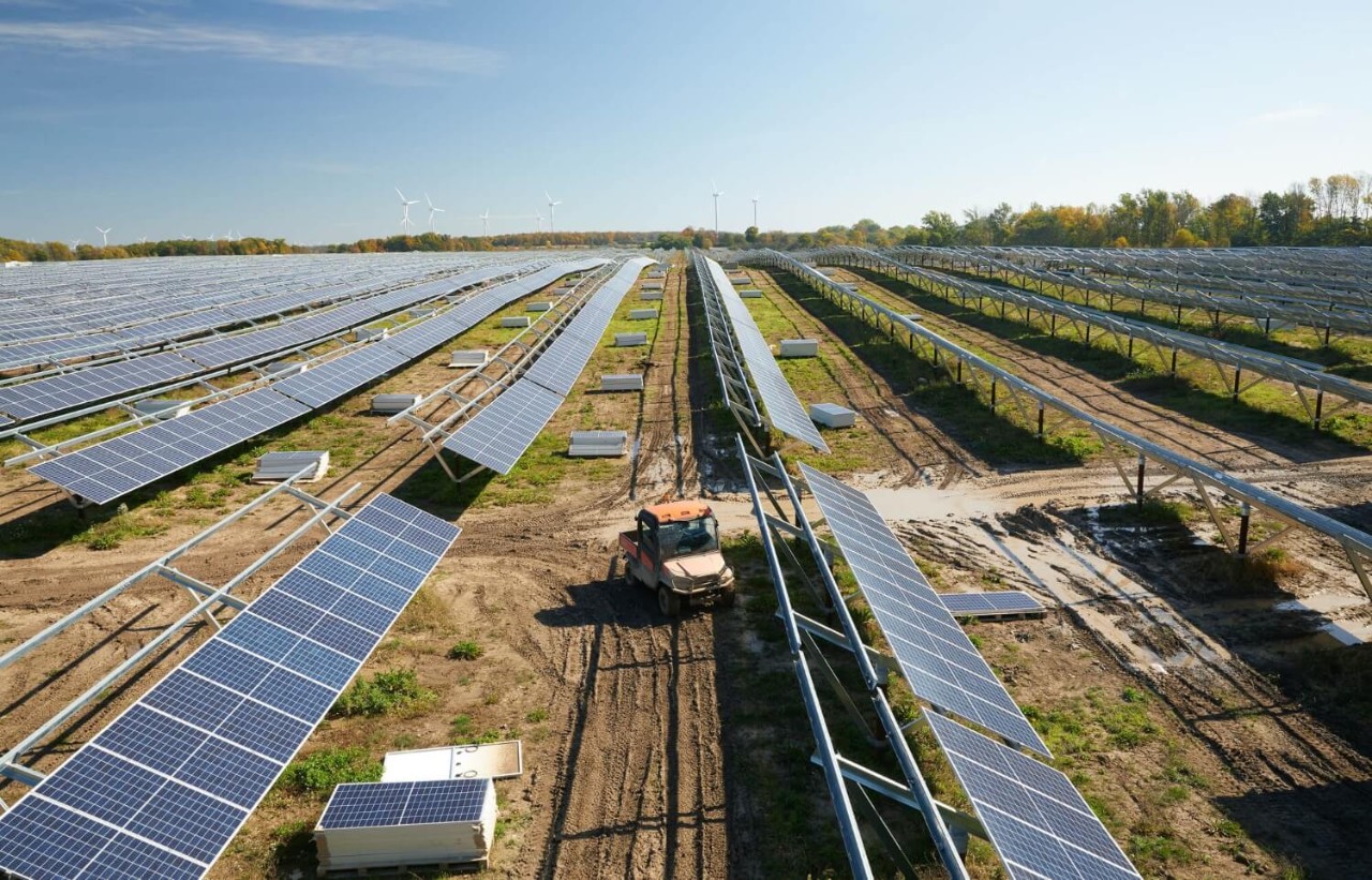 Image of the Nanticoke Solar